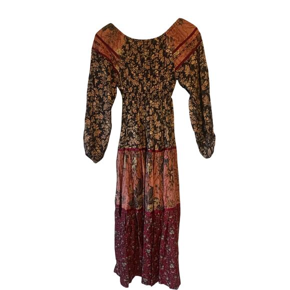 Vintage Young Edwardian Prairie Boho Dress Size 5 - Picture 5 of 7